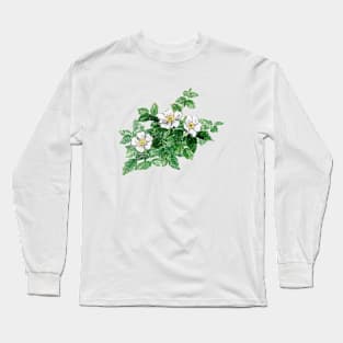 October 27th birthday flower Long Sleeve T-Shirt